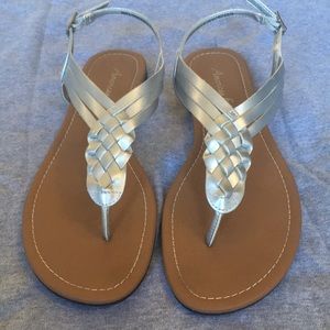 Silver Sandals